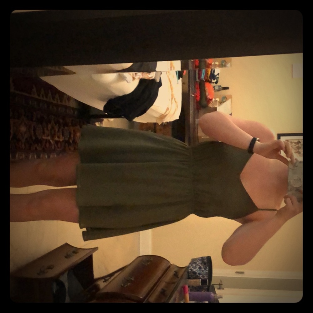 Naked Zebra, Chiffon Backless Dress